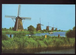 CPM Neuve Pays Bas KINDERDIJK Moulins - Kinderdijk