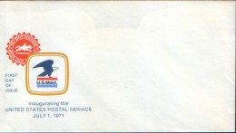 United States- Postal  Cover Unused, 1971  - Air Mail - 1961-80