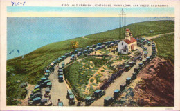 Old Spanish Lighthouse - Ponit Loma, San Diego, California - San Diego