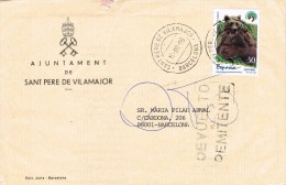 9826. Carta Sant Pere De Vilamajor (Barcelona) 1996. DEVUELTO A Remitente - Storia Postale