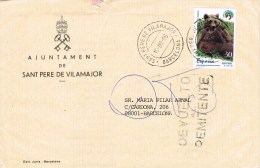 9826. Carta Sant Pere De Vilamajor (Barcelona) 1996. DEVUELTO A Remitente - Cartas & Documentos