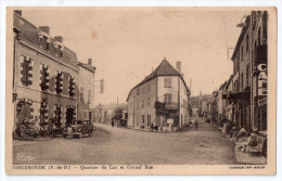 Combronde, Quartier Du Lac Et Grand'rue, C.I.M., Automobile, Café - Combronde