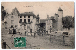 Combronde, Marché Déat, 1908, éd. Marnat - Combronde