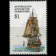 AUST.ANTARCTIC TERR. 1974 - Scott# L52 Ship $1 MNH (XB890) - Unused Stamps