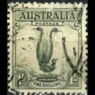 AUSTRALIA 1932 - Scott# 141 Lyrebird 1sh Used (XB980) - Oblitérés