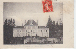 Château De LORGERIE Par Villaines La Juhel  ( Cachet Ambulant ) - Villaines La Juhel