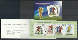 Korea N. 2014 FIFA World Cup  Brazil Booklet Imperf *** - 2014 – Brazilië