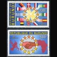 BURUNDI 1993 - Scott# 698-9 European Common Market Set Of 2 MNH (XN841) - Unused Stamps