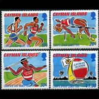 CAYMAN IS. 1995 - Scott# 699-702 Games-Running Etc. Set Of 4 MNH (XJ783) - Kaimaninseln