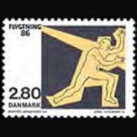 DENMARK 1986 - Scott# 829 Refugee Council Set Of 1 MNH (XB003) - Unused Stamps