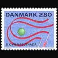 DENMARK 1987 - Scott# 840 8th Gymnaestrada Set Of 1 MNH (XB362) - Unused Stamps