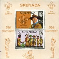 GRENADA 1972 - Scott# 474 S/S Scouts MNH (XI011) - Grenada (1974-...)