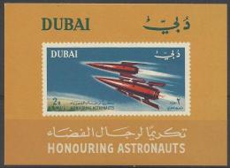 DUBAI - 1964 Space Souvenir Sheet. See Note After Scott C35.MNH ** - Dubai