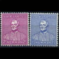 IRELAND 1952 - Scott# 153-4 Catholic University Set Of 2 LH (XC075) - Unused Stamps