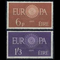 IRELAND 1960 - Scott# 175-6 Europa Set Of 2 MNH (XB879) - Nuevos