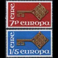 IRELAND 1968 - Scott# 242-3 Europa Set Of 2 MNH (XD849) - Ungebraucht