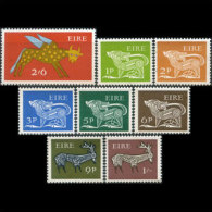 IRELAND 1968 - Scott# 250B-63B PVA Matt Gum Variety Set Of 8 MNH (XB278) - Neufs