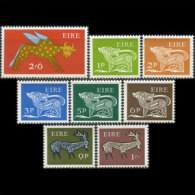 IRELAND 1968 - Scott# 250B-63B PVA Matt Gum Variety Set Of 8 MNH (XB278) - Unused Stamps