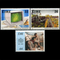 IRELAND 1985 - Scott# 646-8 Industries Set Of 3 MNH (XH786) - Unused Stamps