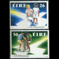 IRELAND 1990 - Scott# 808-9 Missionaries Set Of 2 MNH (XJ177) - Neufs