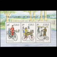 IRELAND 1991 - Scott# 826a S/S Bicycle MNH (XJ314) - Nuevos