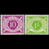 IRELAND 1965 - Scott# J13-4 Numeral 10p-1s LH (XJ004) - Nuevos