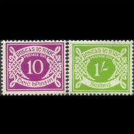 IRELAND 1965 - Scott# J13-4 Numeral 10p-1s LH (XJ004) - Unused Stamps