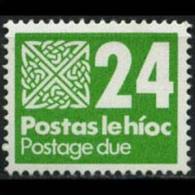 IRELAND 1980 - Scott# J34 Celtic Knot 24p MNH (XI436) - Neufs