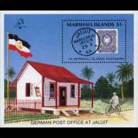 MARSHALL IS. 1989 - Scott# 231 S/S Germany Stamp MNH (XD164) - Islas Marshall