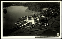 Jagdschloss Moritzburg  -  Luftbild  -  Ansichtskarte Ca.1955    (3560) - Moritzburg