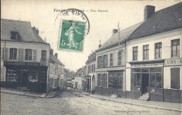 NORD PAS DE CALAIS - 62 - PAS DE CALAIS -FAUQUEMBERGUES - Rue Amoric Commerces - Fauquembergues