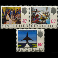 SEYCHELLES 1972 - Scott# 262A-5A History Set Of 3 MNH (XL510) - Seychelles (1976-...)