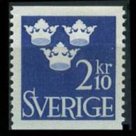 SWEDEN 1954 - Scott# 473 Cronws Set Of 1 LH (XJ927) - Nuevos