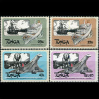 TONGA 1983 - Scott# 532-5 Transport Imperf. Set Of 4 MNH (XS462) - Tonga (1970-...)