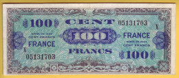 BILLET FRANCAIS - BILLET DU TRESOR - 100 Francs (verso France) - - 1945 Verso Francia