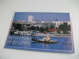 NAVE SHIP ENVIAR  Rimorchiatore Reflections Of Belgrade  Jugoslavia Belgrade - Rimorchiatori