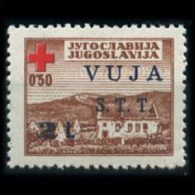 YUGOSLAVIA-TRIESTE 1948 - Scott# RA1 Ruined Dwellings Opt. Set Of 1 LH (XL079) - Jugoslawische Bes.: Triest