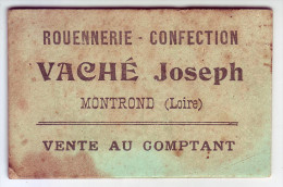 42 - Montrond - Rouennerie. Confection - Vaché Joseph - - Bons & Nécessité