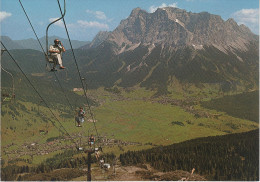 AK Lermoos Grubiglift Grubigsteinlift Mit Zugspitze Bei Ehrwald Telfs Imst Tirol - Lermoos