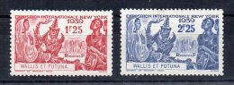 Wallis Et Futuna N°70 Et 71 Neufs Sans Gomme - Unused Stamps