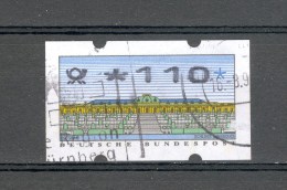 1999 N° 3  DISTRIBUTEUR ROULETTES CORS  * 110 *   PHOSPHORESCENT OBLITÉRÉ 16.3.9 NÜRNBERG - Rollenmarken