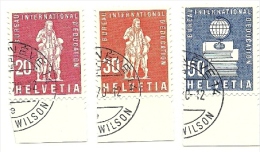 1960 - Svizzera S426/28 Org. Int. Per L'Educazione C3499, - Oficial