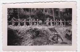 Col De Urbeis - 1940 - Tombes De Soldats Allemands  "Heldenfriedhof Des J.R. 633" .. Photo Originale - Guerre, Militaire