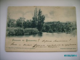 IMPERIAL  RUSSIA  MOLDAVIA  CHISINAU  KISHINEV  SOUVENIR DE BESSARABIE  USED 1901 ,  OLD POSTCARD, 0 - Moldavie