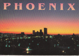 PHOENIX - ARIZONA - Nighttime Falls On Phoenix - Phoenix