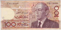 BILLET DU MAROC - 100 Dirhams 1991 - - Morocco