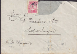 Turkey GRÉGOIRE J. HILIADIS & Cie, PANDERMA 192? Cover Lettera To Denmark (2 Scans) - Brieven En Documenten