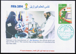 ARGHELIA - 2014 - BRAZIL FIFA World Cup Football - Brazuca Pakistan Islamic BRASIL Brasilien - 2014 – Brasile