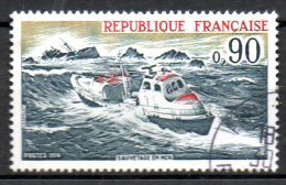 FRANCE. N°1791 Oblitéré De 1974. Sauvetage En Mer/Bateau. - Secourisme
