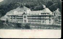 MOLDOVA BAILE SLANIC 1903 OLD POSTCARD HOTEL RACOVITA - Moldavië